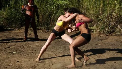 BBC Three - Last Woman Standing, Kamaiura - Wrestling