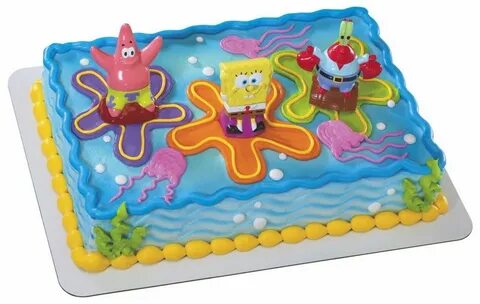 sponge bob cake Spongebob birthday party, Birthday cake, Bir