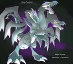 Shiny Mega Tyreigzor by Visoris on DeviantArt Pokemon fusion