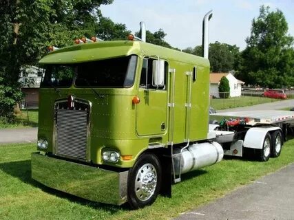 Pin by D Van on Cab over semi (With images) Kenworth trucks,