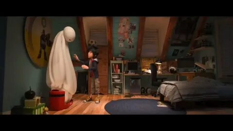 Big Hero 6: Baymax When He Lows Battery - Movie Scene (High 