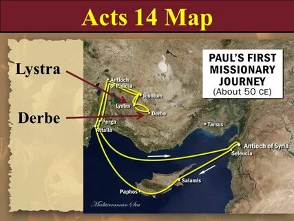 Theme: First Missionary Journey of Paul - ppt video online d