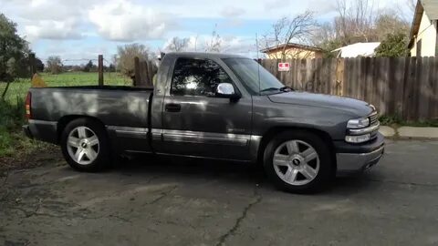 2002 Silverado Single Cab 2/4 Drop - YouTube