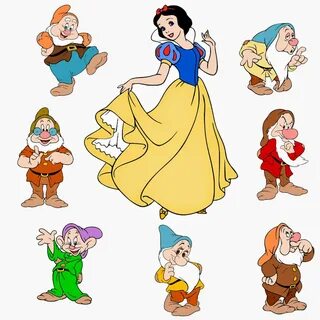 Here are the SVG files that I made of Snow White and the Sev