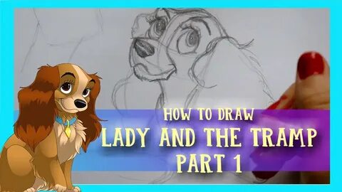 How to Draw Disney's LADY AND THE TRAMP (Part 1) - @dramatic