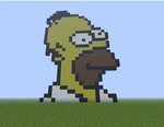 Homer Simpson Minecraft Map