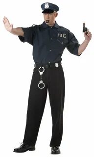 Cop Adult Costume Kit Occupation Costumes - In Stock : About