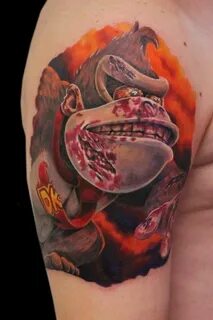 Zombie Donkey Kong?! Nintendo tattoo, Badass tattoos, Tattoo