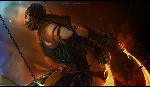 Mortal Kombat Scorpion FanArt by NaeNeko on deviantART Scorp