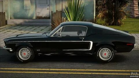 Ford Mustang Black для GTA San Andreas 