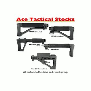 DBST ARFX ACE AR15 Skeleton stock (DBSTA101B)