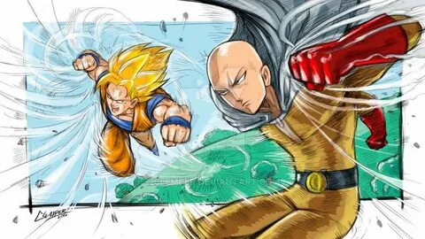 One-Punch Man illustrator on Goku vs. Saitama Anime Amino