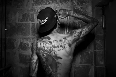 All Wiz Khalifa Tattoos Meanings - Amber Rose, Face & etc.