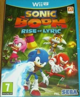 File:Sonic Boom Rise of Lyric EU Box art.jpg - Sonic Retro