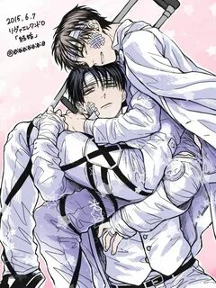 rivaille x eren on Tumblr Anime, Ereri, Attack on titan