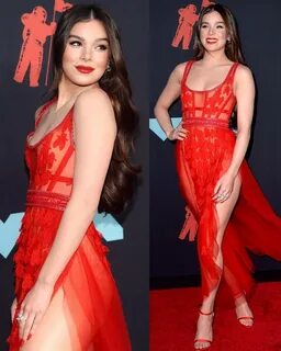 hailee steinfeld, red dress and fashion - image #7814158 on 