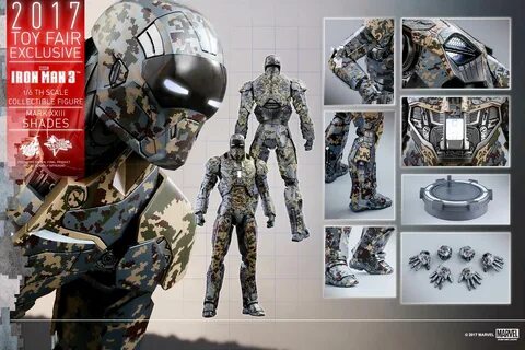 Hot Toys MMS 415 Iron Man 3 - Mark XXIII Shades Armor - Hot 