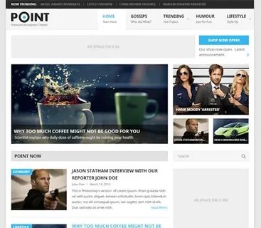 Point Theme for WordPress : WordPress Info