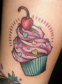 Cup cake ankle tattoo design Cupcake tattoos, Cupcake tattoo