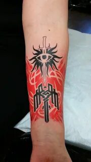 This is not my dragon age tattoo but I am in awe of it. Gami