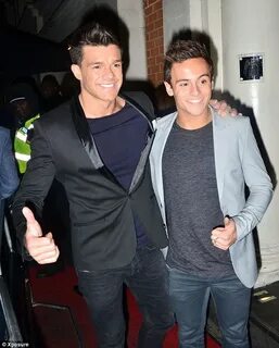 Tom Daley and Leandro Penna look like twins on London night 