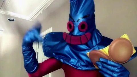 Man Ray Roommate - Spongebob Costume - YouTube