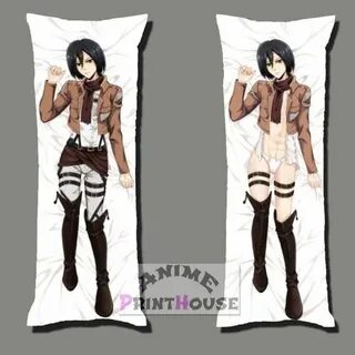 Attack on Titan Body Pillow, Mikasa Dakimakura references Sh