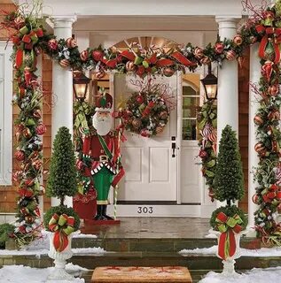 30 Best Decorating Porch for Christmas - Home DIY Projects I