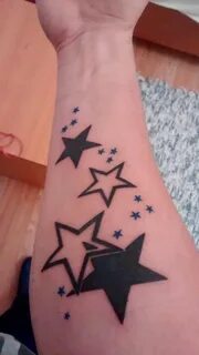 my own star tattoo Star tattoos for men, Wrist tattoos for g