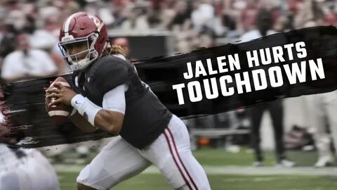 "Watch Jalen Hurts' touchdown pass from A-Day 2016