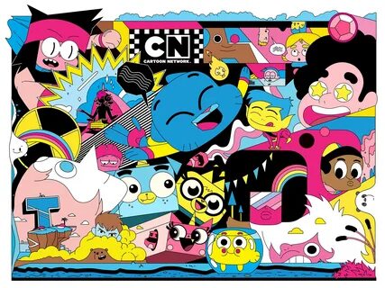 Cartoon Network - Official 2018 key art posters Behance