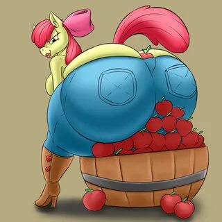 #2226442 - suggestive, artist:tracerpainter, apple bloom, ea