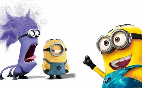Funny crazy Minions free image download