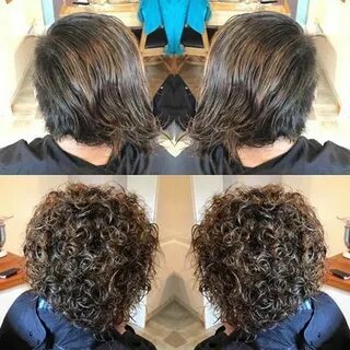 Perms For Short Hair Before And After / Women Beach Wave Per