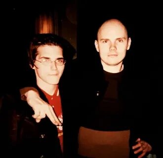 Mikey with Billy Corgan 1999 Mikey way, My chemical romance,