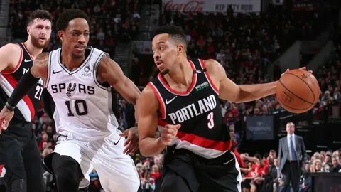 NBA San Antonio Spurs vs Portland Trail Blazers Feb 7, 2019 