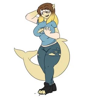 Shark Out Of Water Tf/TG by Robertge -- Fur Affinity dot net