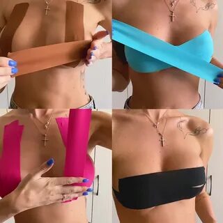 Dropshipping skin color Medical Grade Athletic Tape boob tape Breast Lift T...