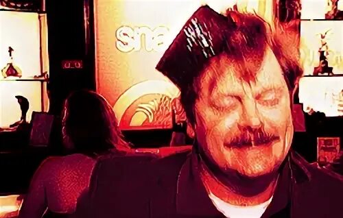 Ron Swanson Drunk GIF - Ron Swanson Parks - Descubre & Compa