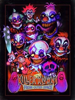 KILLER KLOWNS FROM OUTER SPACE - "IN S"WORMBOY 🕷 の イ ラ ス ト