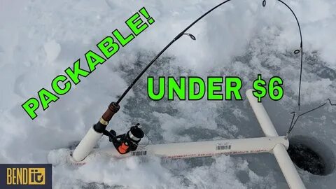 Packable Design DIY Automatic Ice Fishing Hook Setter for Un