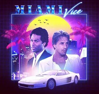 80S Aesthetic Miami -Via @youtube #retrowave #synthwave #sax