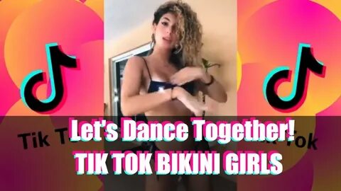 TikTok Bikini Dancing Girls - Summer on Tik Tok - Let's Danc