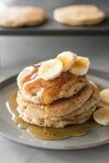 Banana Oat Blender Pancakes Recipe Blender pancakes, Tasty p