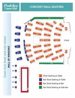 Novo Concert Seating Milesia