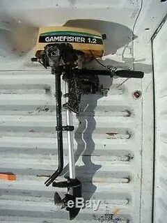 Vintage Sears Gamefisher 1.2 Hp Outboard Motor Model 298-585