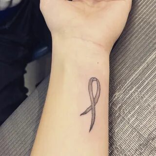 Lung Cancer Ribbon Tattoos Pictures - 110 Ribbon Tattoos Ide