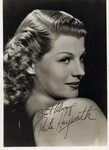 Vintage Photos of 1940s American Actors & Actresses Rita hay