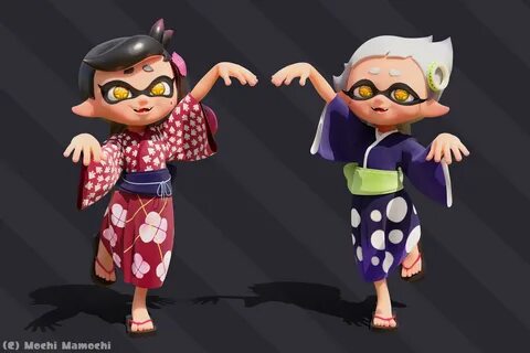 Little Callie & Marie (Splatoon) - Finished Projects - Blend