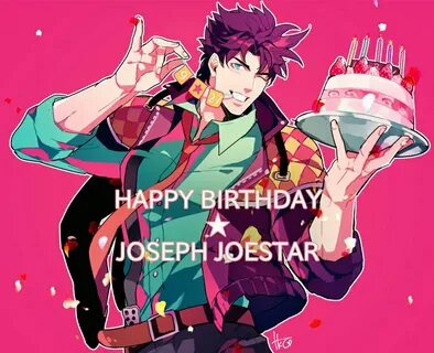 🎉 Happy 100th Birthday Joseph Joestar 🎉 JoJo Amino Amino